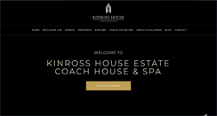 Desktop Screenshot of kinrosshouse.com